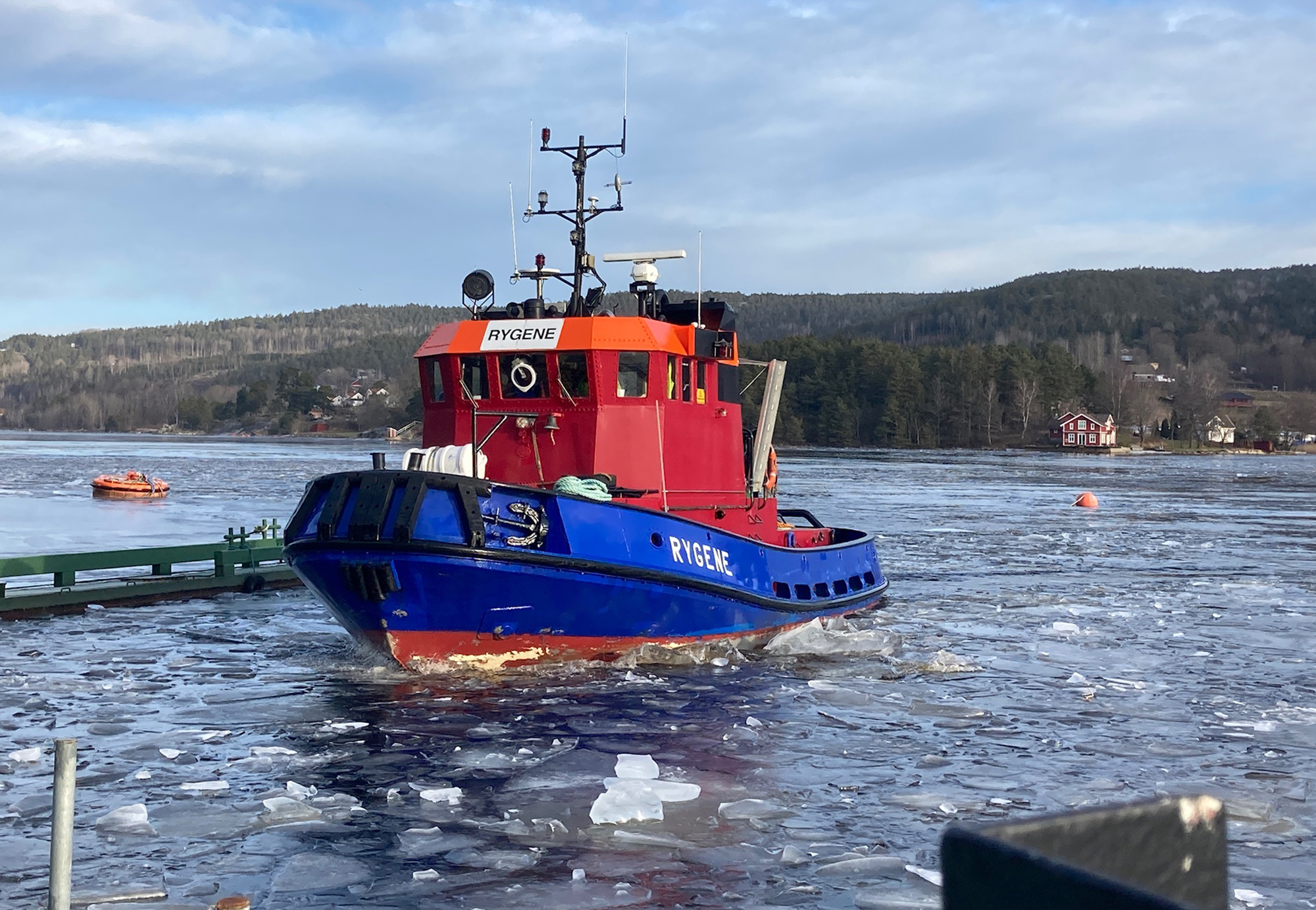 Sandinges tugboat Rygene.
